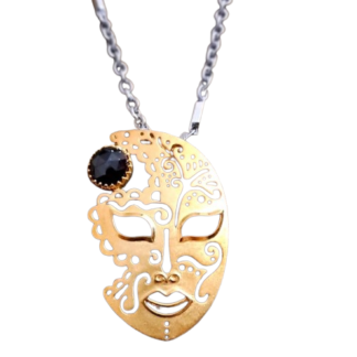 Chain with Mask Pendant